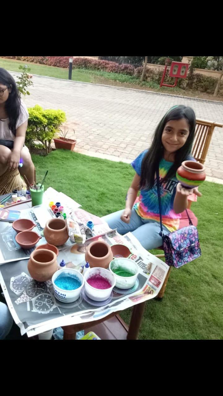 Beautiful Pot Painting